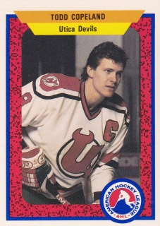 91-92 ProCards - Todd COPELAND č. 418