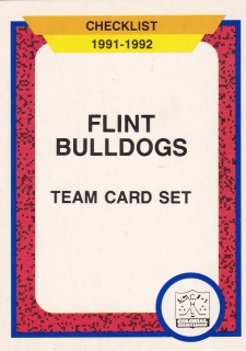 91-92 ProCards - Flint Bulldogs č. 451 CL