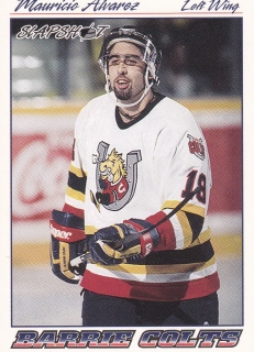 95-96 Slapshot OHL - Mauricio ALVAREZ č. 21