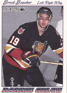 95-96 Slapshot OHL - Brock BOUCHER č. 22
