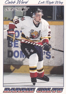 95-96 Slapshot OHL - Caleb WARD č. 26