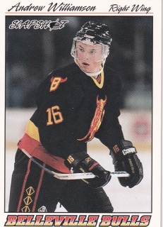 95-96 Slapshot OHL - Andrew WILLIAMSON č. 55