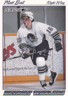95-96 Slapshot OHL - Matt BALL č. 66
