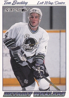 95-96 Slapshot OHL - Tom BUCKLEY č. 77