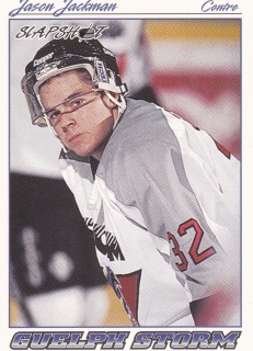 95-96 Slapshot OHL - Jason JACKMAN č. 101
