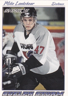 95-96 Slapshot OHL - Mike LANKSHEAR č. 102