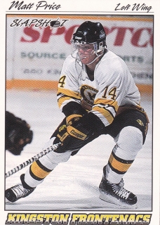 95-96 Slapshot OHL - Matt PRICE č. 119