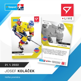21-22 Tipsport Extraliga - Josef KOLÁČEK č. L-084 x/57