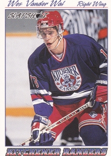 95-96 Slapshot OHL - Wes Vander WAL č. 148