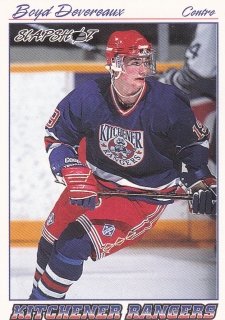 95-96 Slapshot OHL - Boyd DEVEREAUX č. 149