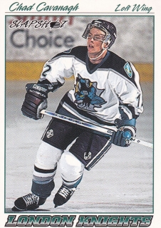 95-96 Slapshot OHL - Chad CAVANAGH č. 164