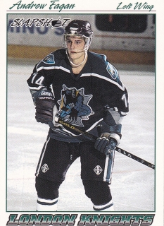 95-96 Slapshot OHL - Andrew FAGAN č. 165