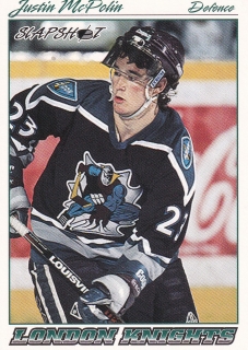95-96 Slapshot OHL - Justin McPOLIN č. 172