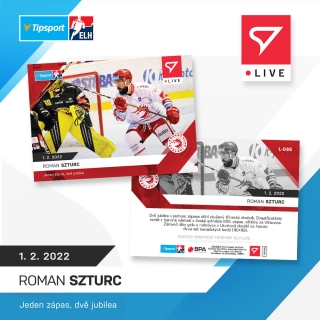 21-22 Tipsport Extraliga - Roman SZTURC L-095 PŘEDPRODEJ