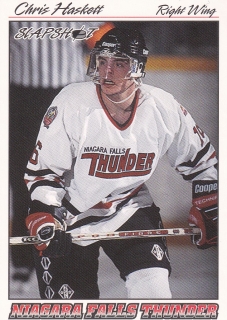 95-96 Slapshot OHL - Chris HASKETT č. 189