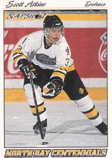95-96 Slapshot OHL - Scott ATKINS č. 209
