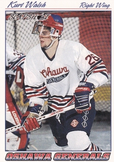 95-96 Slapshot OHL - Kurt WALSH č. 249