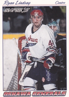 95-96 Slapshot OHL - Ryan LINDSAY č. 253