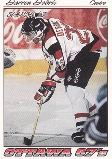 95-96 Slapshot OHL - Darren DEBRIE č. 270