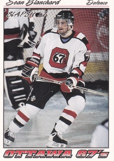 95-96 Slapshot OHL - Sean BLANCHARD č. 277