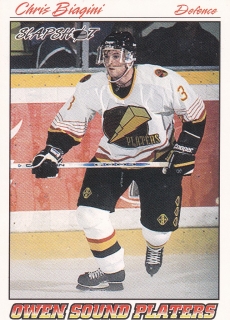 95-96 Slapshot OHL - Chris BIAGINI č. 284