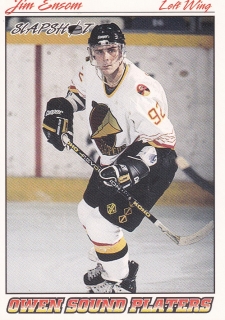 95-96 Slapshot OHL - Jim ENSOM č. 285