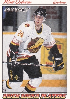 95-96 Slapshot OHL - Matt OSBORNE č. 299