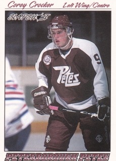 95-96 Slapshot OHL - COrey CROCKER č. 312