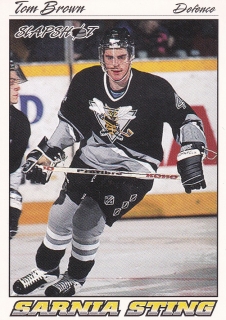 95-96 Slapshot OHL - Tom BROWN č. 335