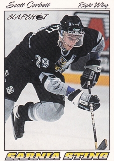 95-96 Slapshot OHL - Scott CORBETT č. 350