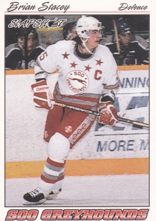 95-96 Slapshot OHL - Brian STACEY č. 372