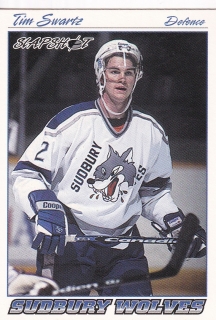 95-96 Slapshot OHL - Tim SWARTZ č. 383