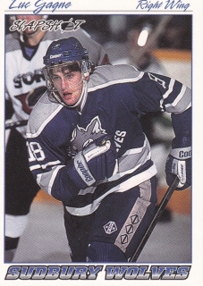 95-96 Slapshot OHL - Luc GAGNE č. 398