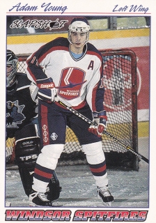 95-96 Slapshot OHL - Adam YOUNG č. 414
