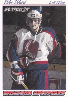 95-96 Slapshot OHL - Wes WARD č. 417