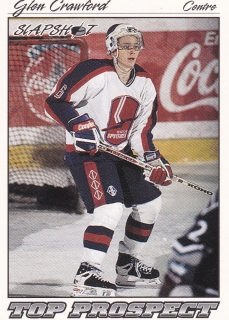 95-96 Slapshot OHL - Glenn CRAWFORD č. 438