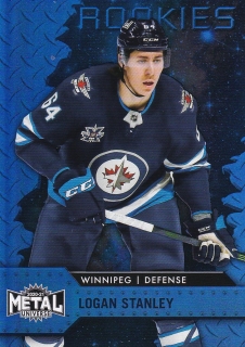 20-21 Metal Universe - Logan STANLEY č. 105 Rookies Blue Spectrum