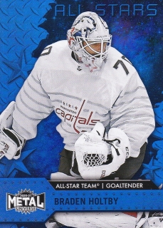 20-21 Metal Universe - Braden HOLTBY č. 159 All-Stars Blue Spectrum