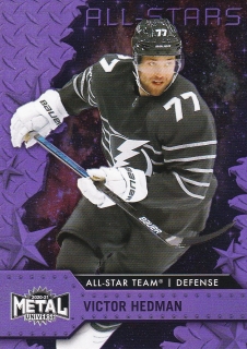 20-21 Metal Universe - Victor HEDMAN č. 189 All-Stars Purple Spectrum