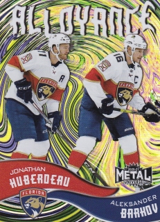 20-21 Metal Universe - Jonathan HUBERDEAU/Aleksander BARKOV č. AL-2 Alloyance