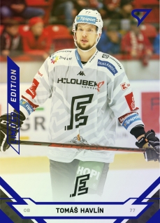 21-22 Tipsport Extraliga - Tomáš HAVLÍN č. 185 Blue x/99
