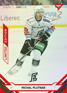 21-22 Tipsport Extraliga - Michal PLUTNAR č. 187 Red x/49