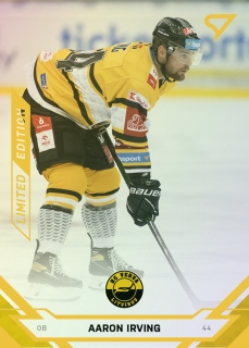 21-22 Tipsport Extraliga - Aaron IRVING č. 204 Gold x/19