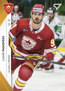 21-22 Tipos Extraliga - Lukáš PAUKOVČEK č. 122