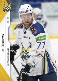 21-22 Tipos Extraliga - Matúš CHOVAN č. 203