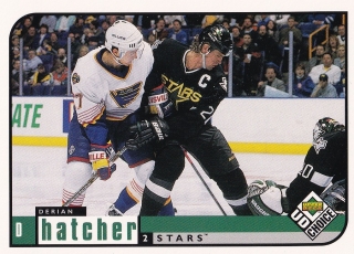 98-99 UD Choice - Derian HATCHER č. 65