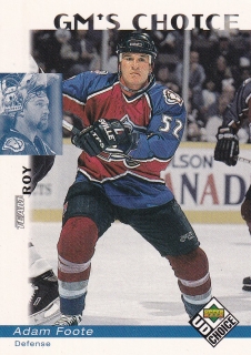 98-99 UD Choice - Adam FOOTE č. 228