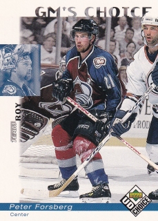 98-99 UD Choice - Peter FORSBERG č. 229