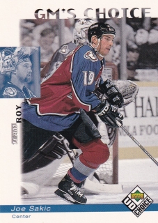 98-99 UD Choice - Joe SAKIC č. 230