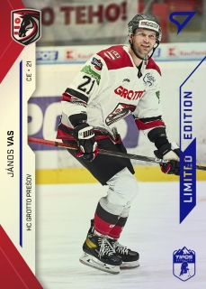 21-22 Tipos Extraliga - János VAS č. 106 BLUE x/65
